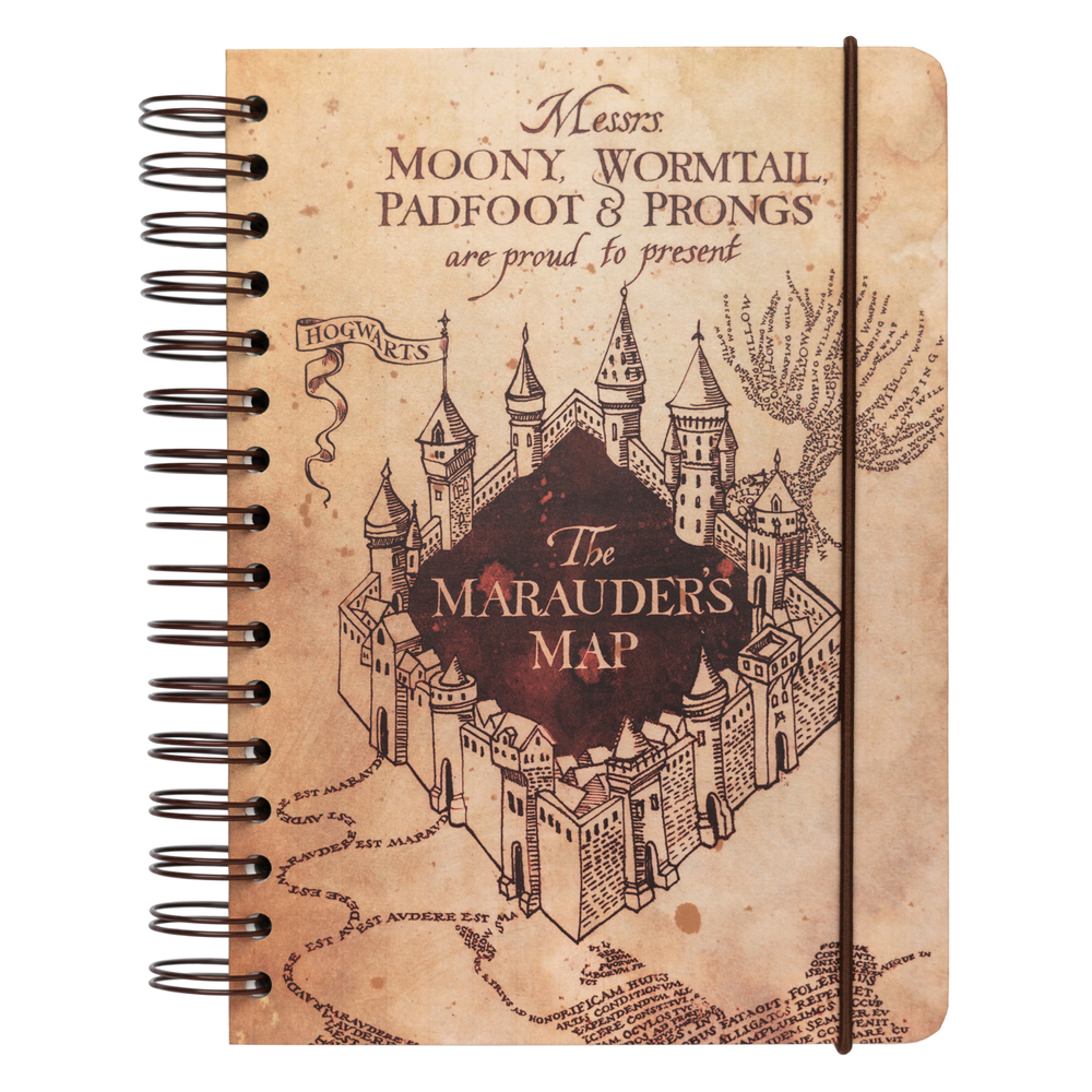 Carnet - Harry Potter The Marauder\'s Map A5 | Grupo Erik