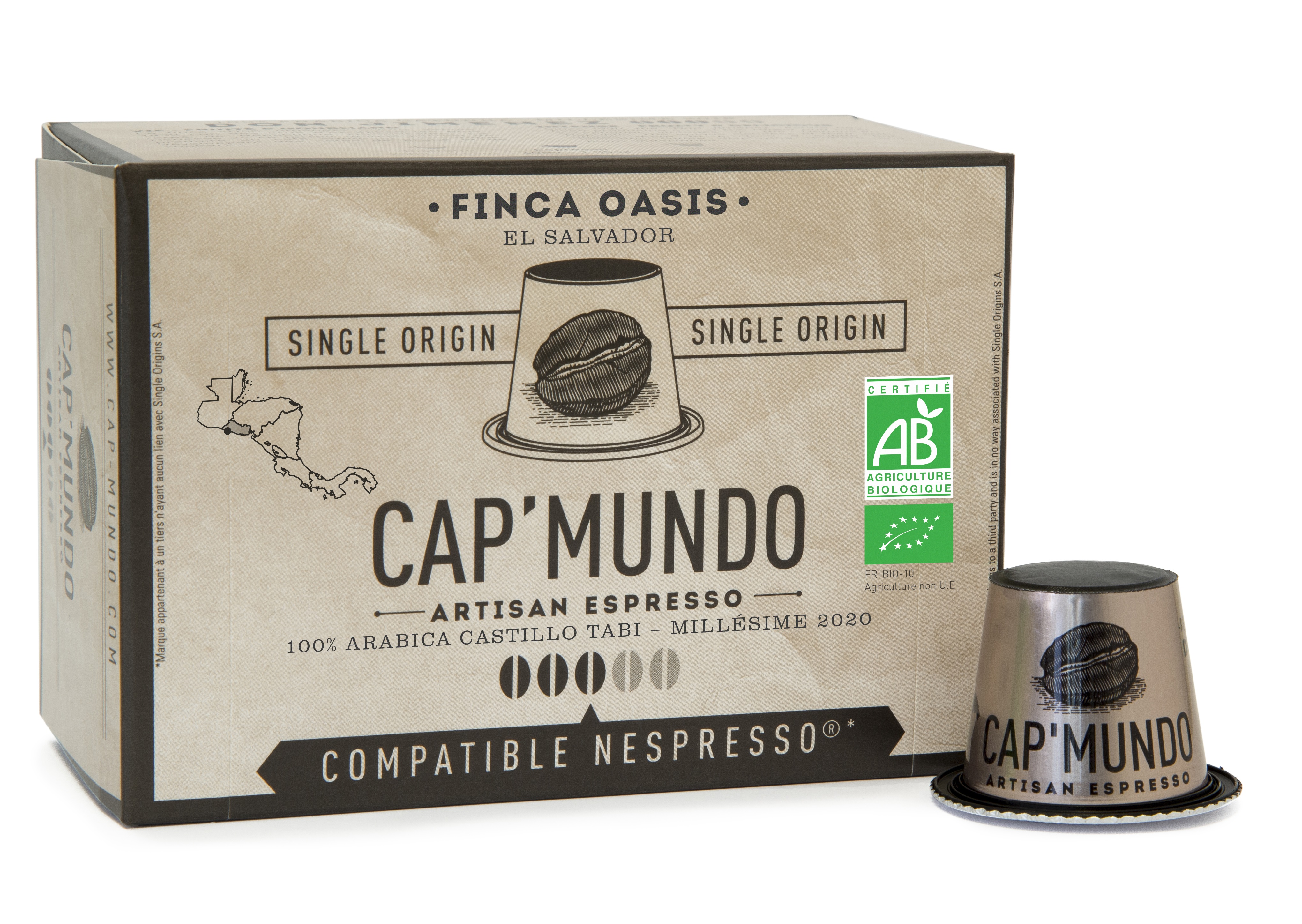 Capsule espresso - Finca Oasis Cap\'Mundo | Quai Sud