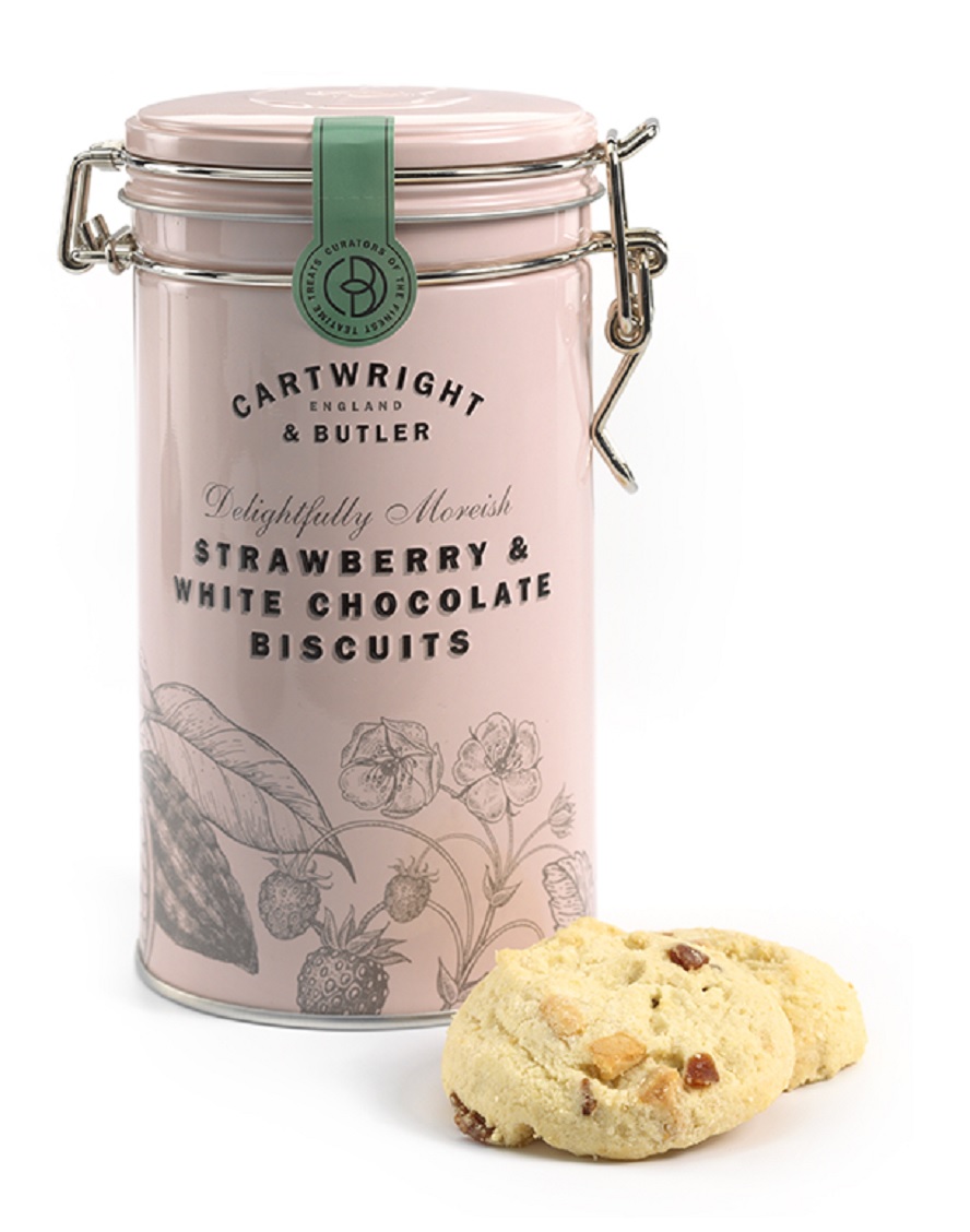  Biscuiti cu ciocolata alba si capsune | Cartwright & Butler 