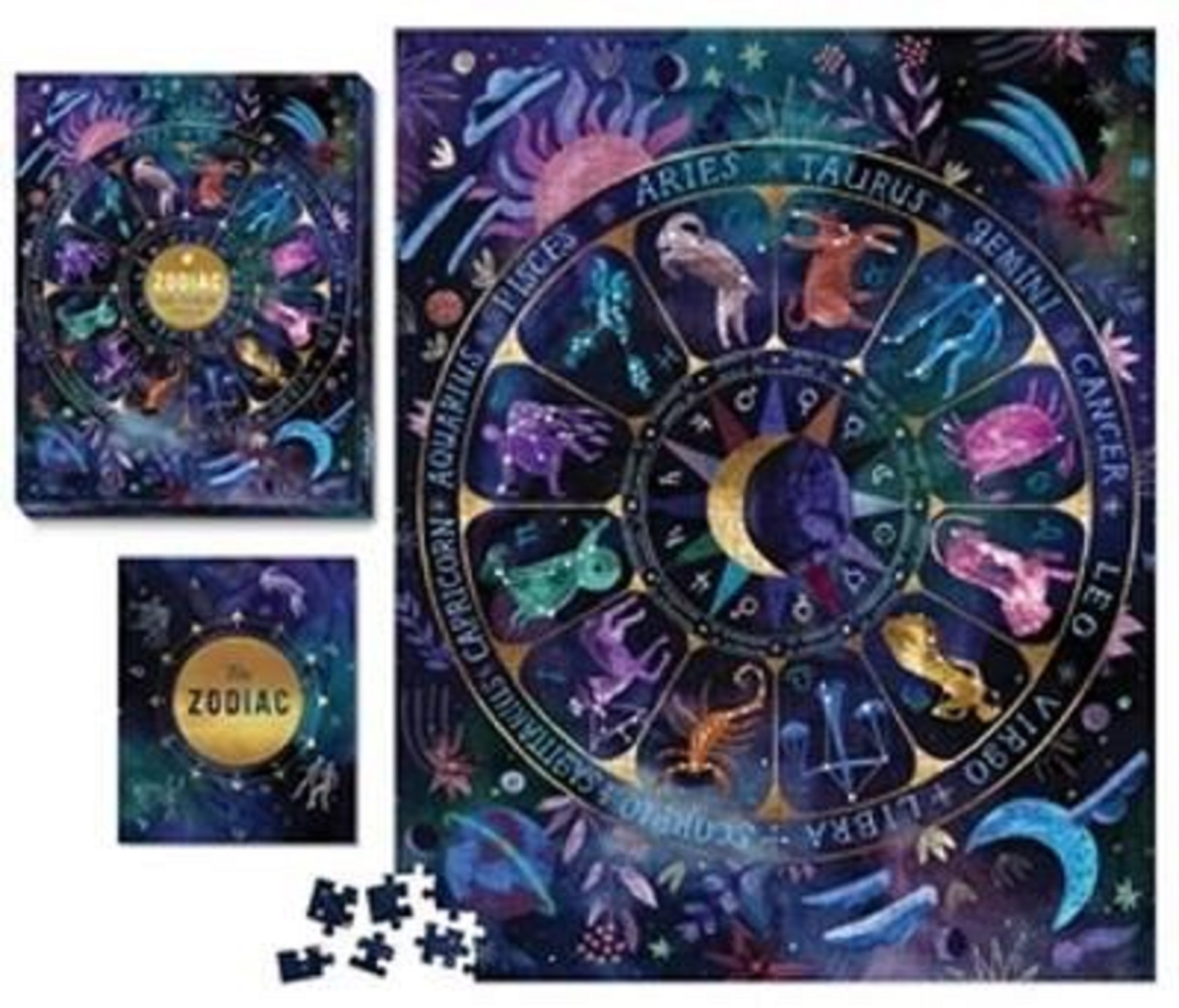 Puzzle - Zodiac, 500 piese | Running Press Adult - 1
