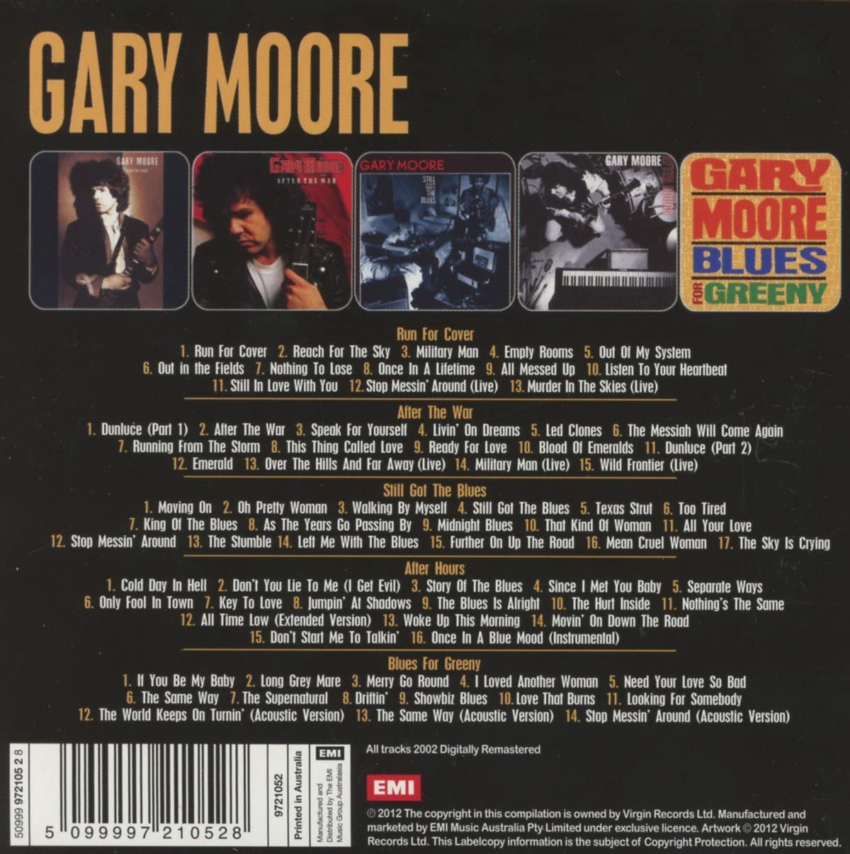 5 Album Set | Gary Moore