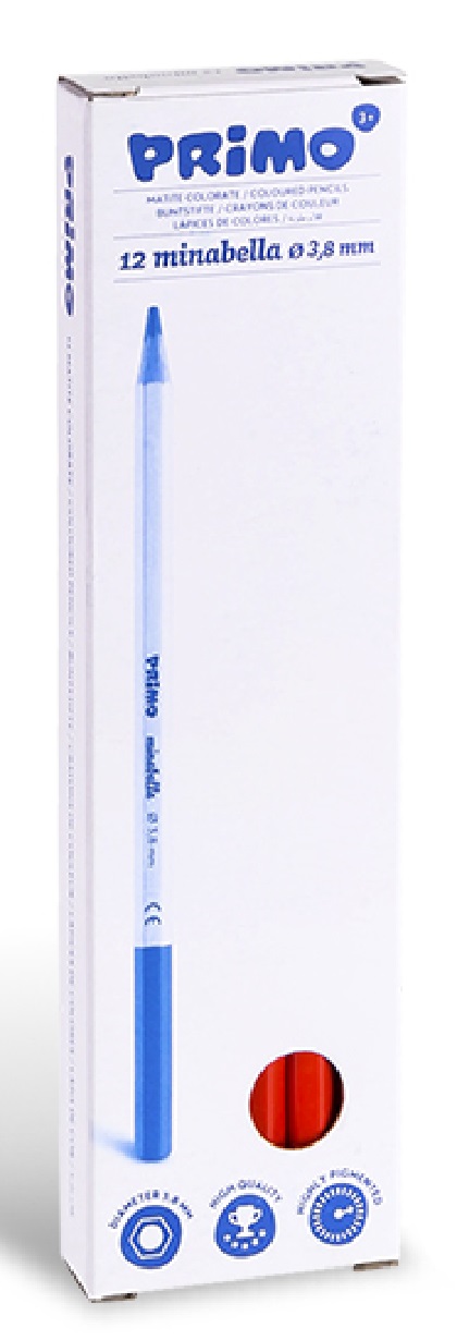 Creion colorat Minabella - Rosu vermillion | Morocolor