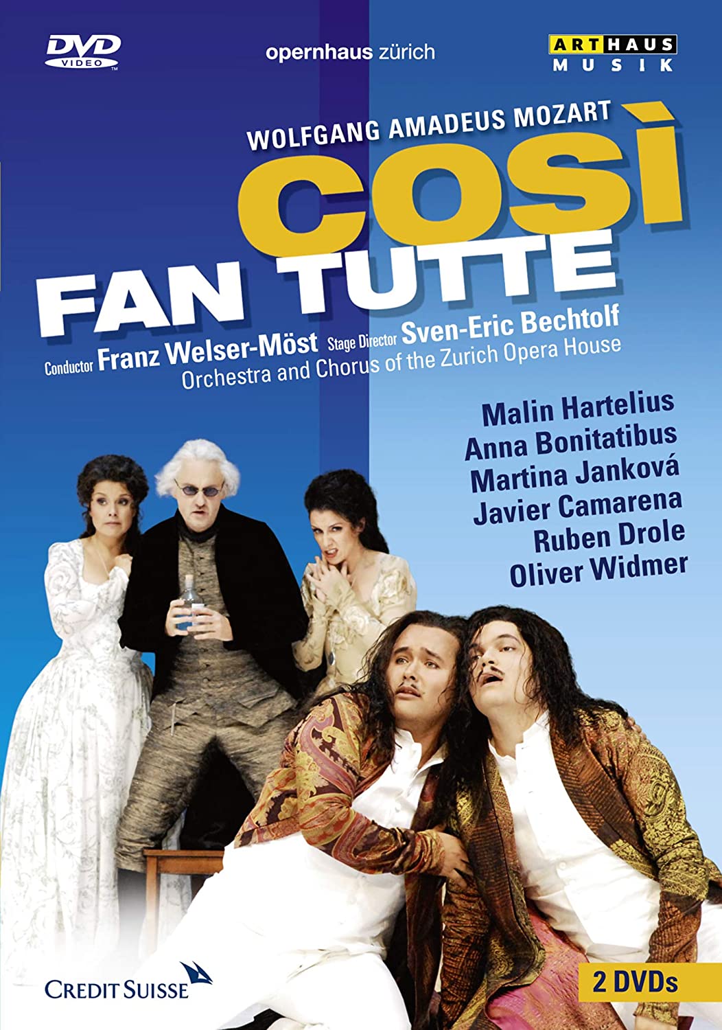 Mozart: Cosi Fan Tutte (DVD) | Orchestra and Chorus of the Zurich Opera House, Franz Welser-Most - 1 | YEO