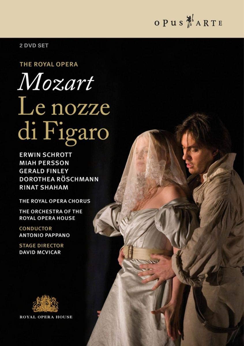 Mozart: Le Nozze di Figaro (DVD) | Erwin Schrott, Miah Persson, Gerald Finley, The Orchestra of the Royal Opera House, Antonio Pappano, David McVicar