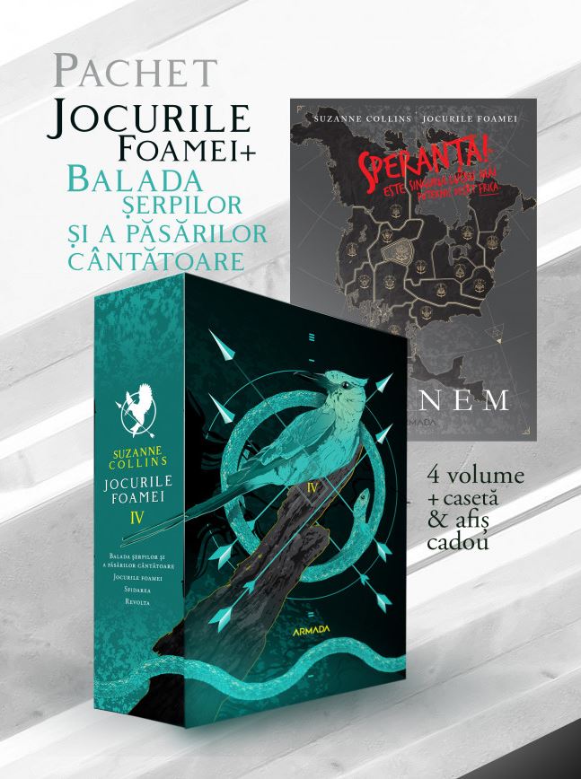 Pachet Jocurile Foamei 4 volume | Suzanne Collins carturesti.ro