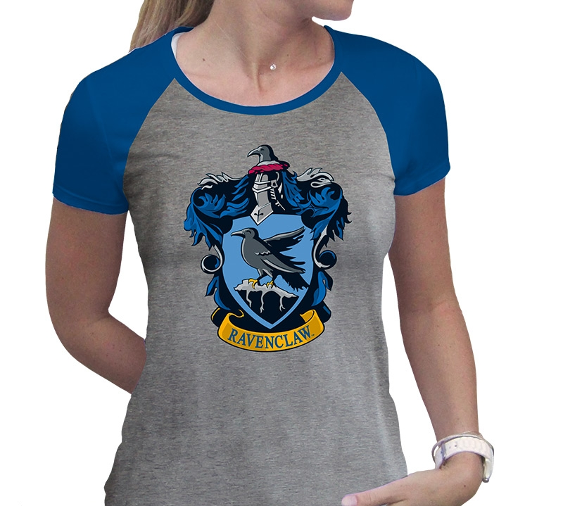 Tricou XL - Woman - Harry Potter - Ravenclaw - Grey and Blue | AbyStyle