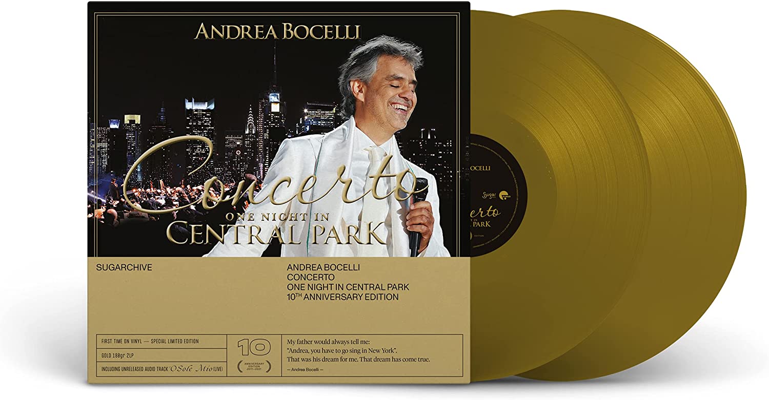 Concerto: One night in Central Park (10th Anniversary Vinyl) | Andrea Bocelli - 1 | YEO