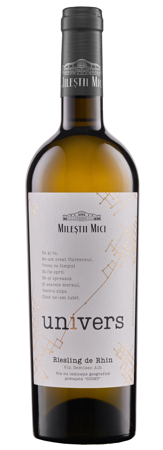 Vin alb - Milestii Mici - Riesling de Rhin, demisec | Milestii Mici