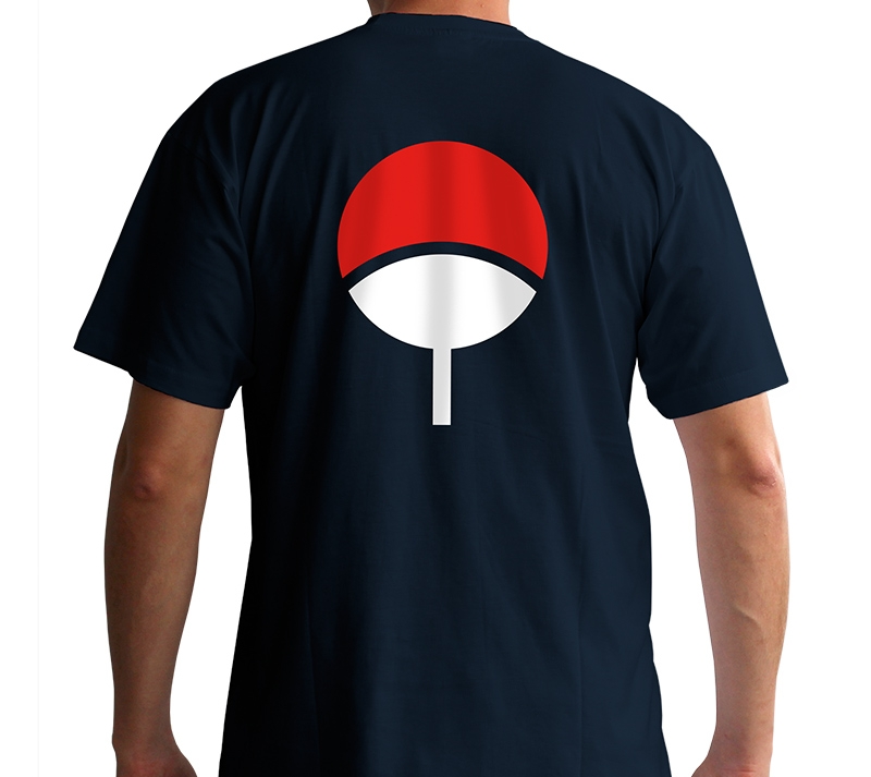 Tricou M - Men - Naruto Shippuden - Uchiha - Navy