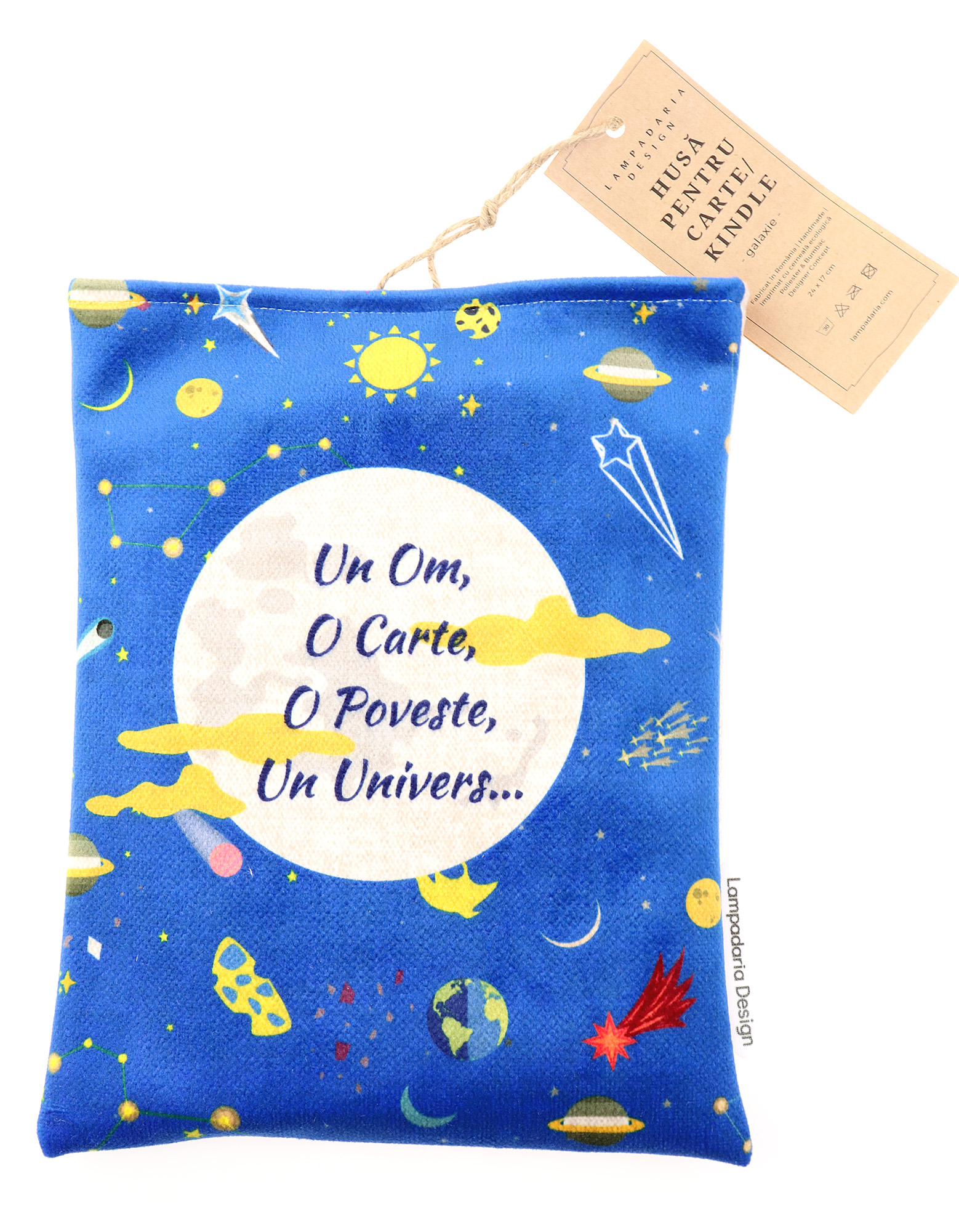 Husa pentru carte - Galaxie | Lampadaria Design