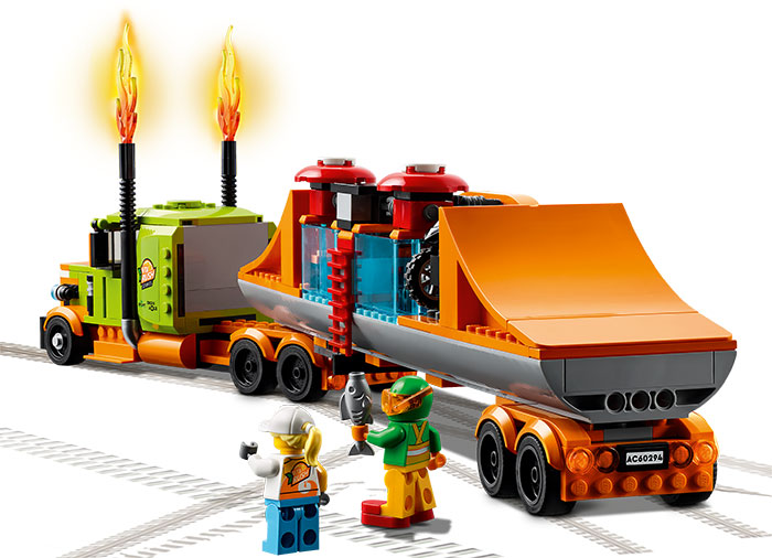 Camionul de cascadorii | LEGO - 6 | YEO