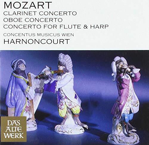 Clarinet Concerto, Oboe Concerto, Concerto For Flute And Harp (Meyer, Westermann, Wolf, Harnoncourt) | Wolfgang Amadeus Mozart