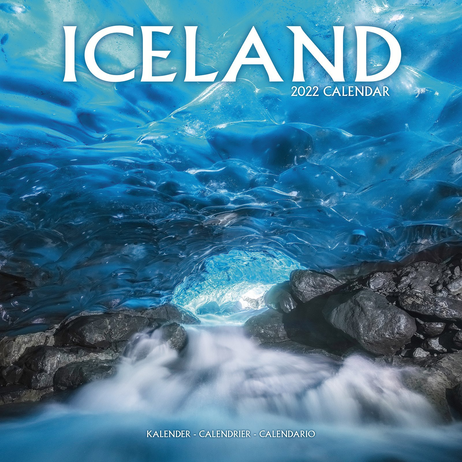 Calendar de perete 2022 - Iceland | Avonside Publishing Ltd