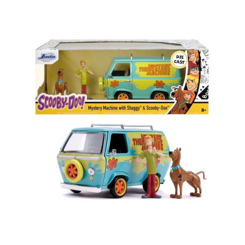 Masina Cu Figurina Mystery Machine - Scooby-doo & Shaggy | Jada Toys