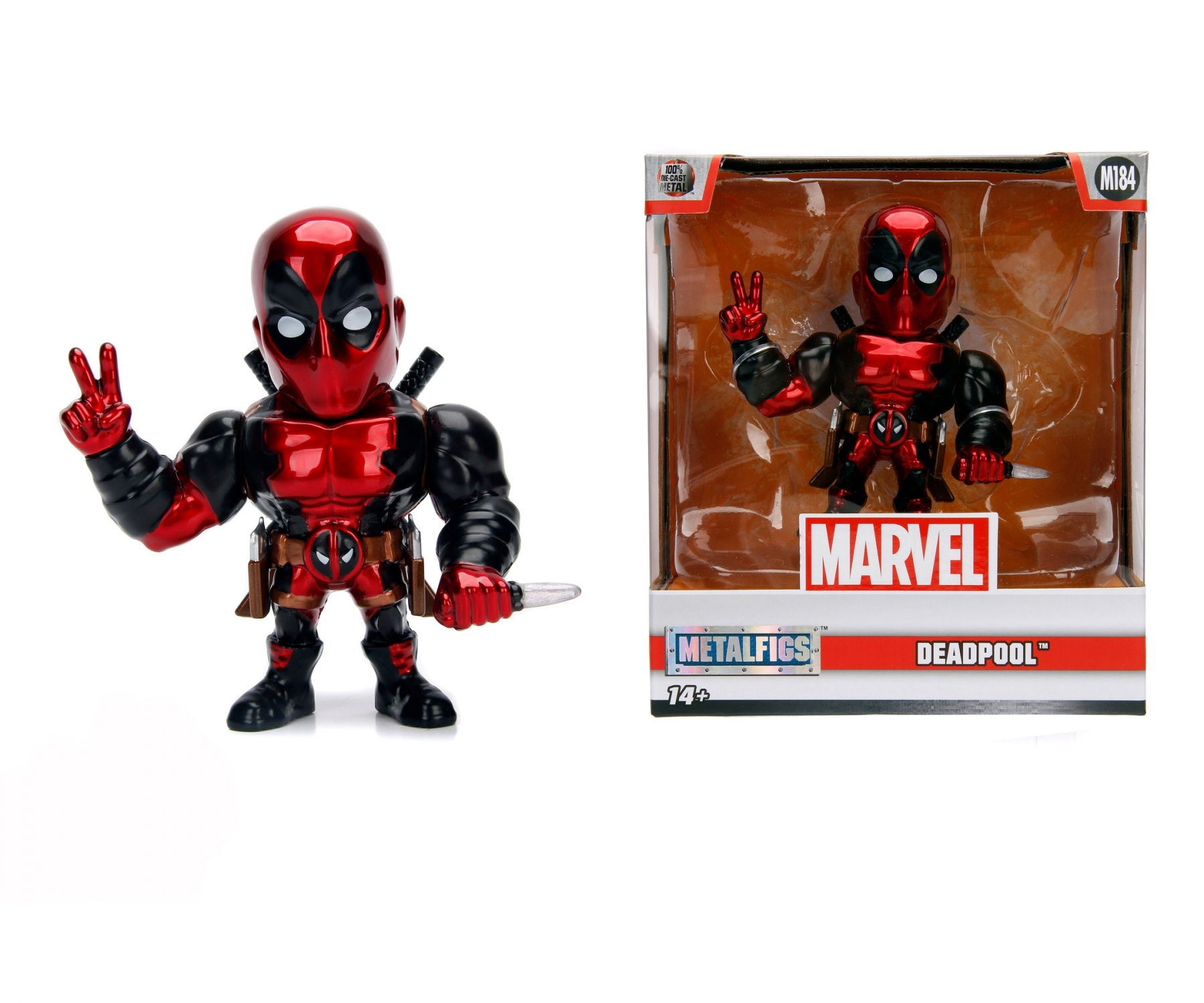 Figurina - Metalfigs: Deadpool | Jada Toys image