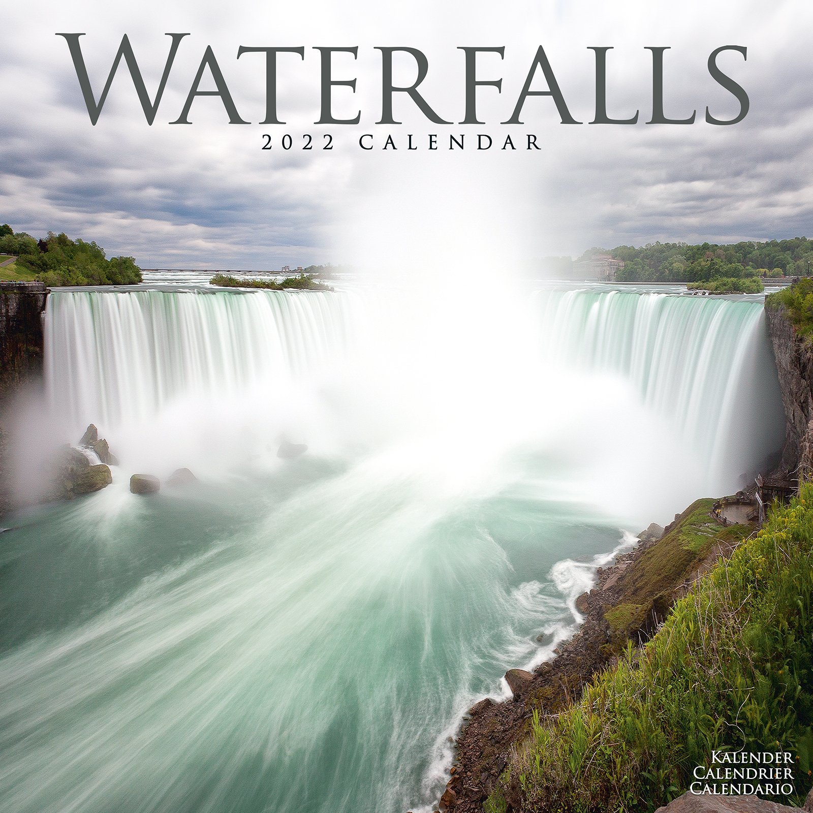 Calendar de perete 2022 - Waterfalls | Avonside Publishing Ltd