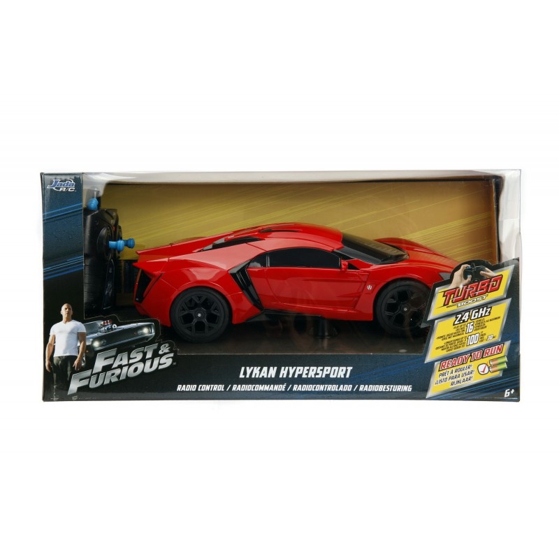 Masina cu radiocomanda - Fast & Furious: Lykan Hypersport | Jada Toys