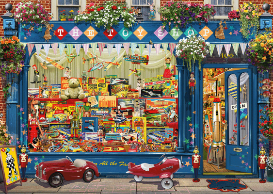 Puzzle 1000 de piese - Garry Walton - Toy Store | Schmidt - 1