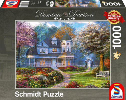 Puzzle 1000 de piese - Dominic Davison - Victorian Mansion | Schmidt