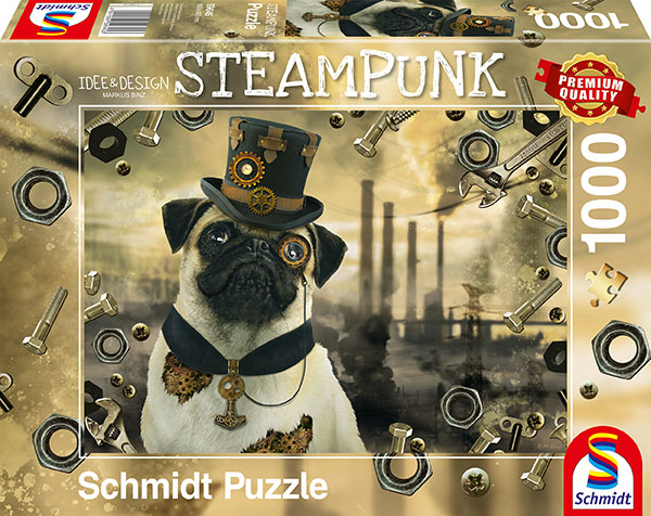 Puzzle 1000 de piese - Markus Binz - Steampunk Dog | Schmidt