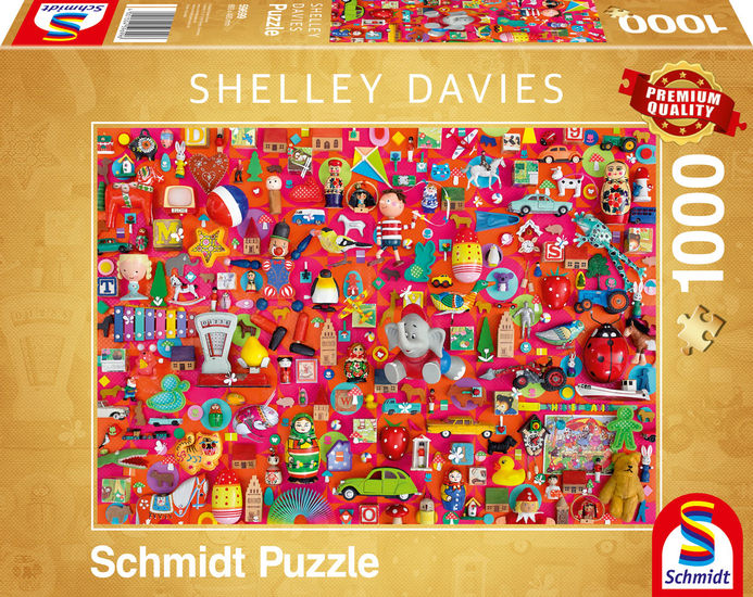 Puzzle 1000 de piese - Vintage Toys | Schmidt