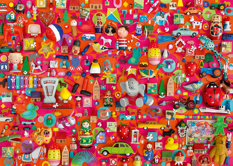 Puzzle 1000 de piese - Vintage Toys | Schmidt