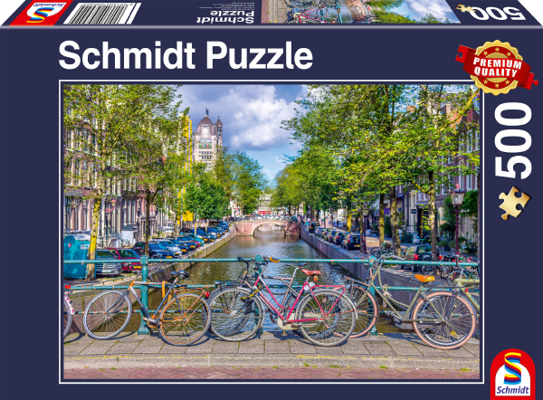Puzzle 500 de piese - Amsterdam | Schmidt image0