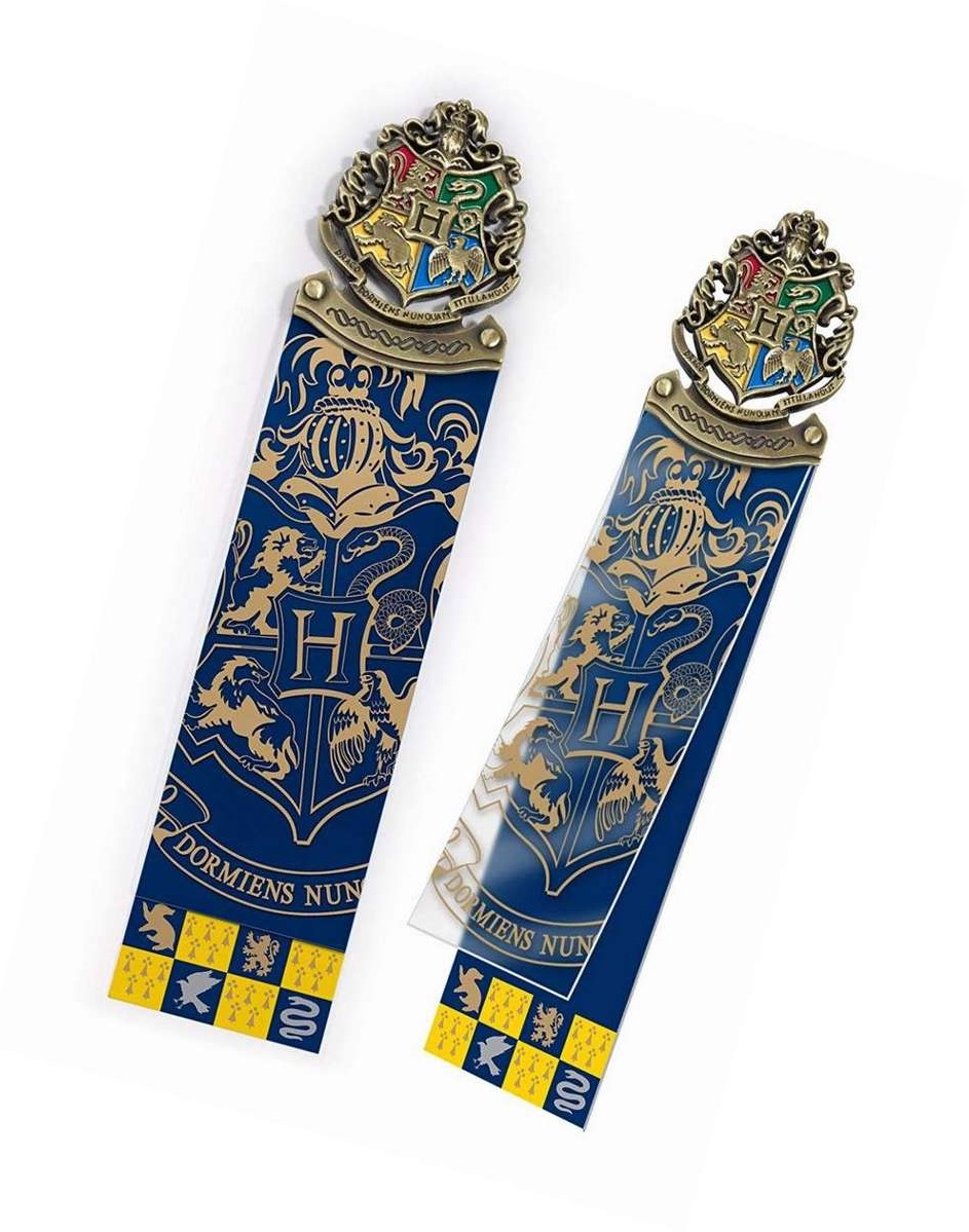 Semn de carte - Harry Potter - Hogwarts Crest Bookmark | The Noble Collection