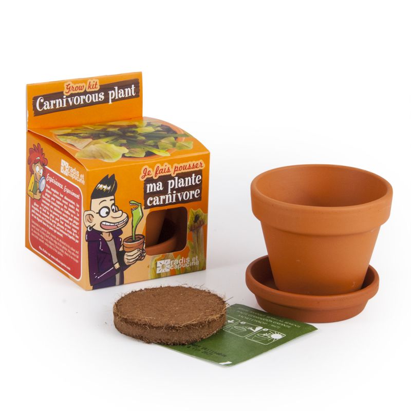 Kit pentru plantat - Planta carnivora | Radis et Capucine - 3 | YEO