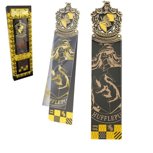 Semn de carte - Harry Potter - Hufflepuff Crest Bookmark | The Noble Collection