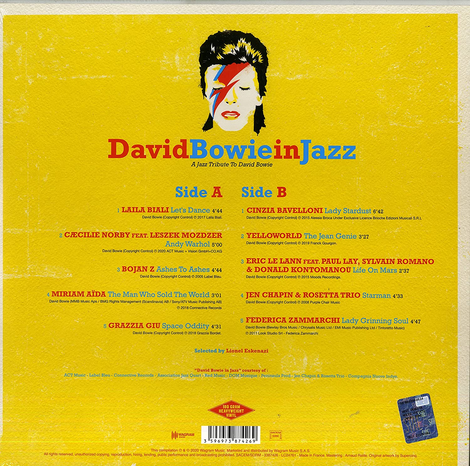 David Bowie In Jazz - Vinyl | Various Artists