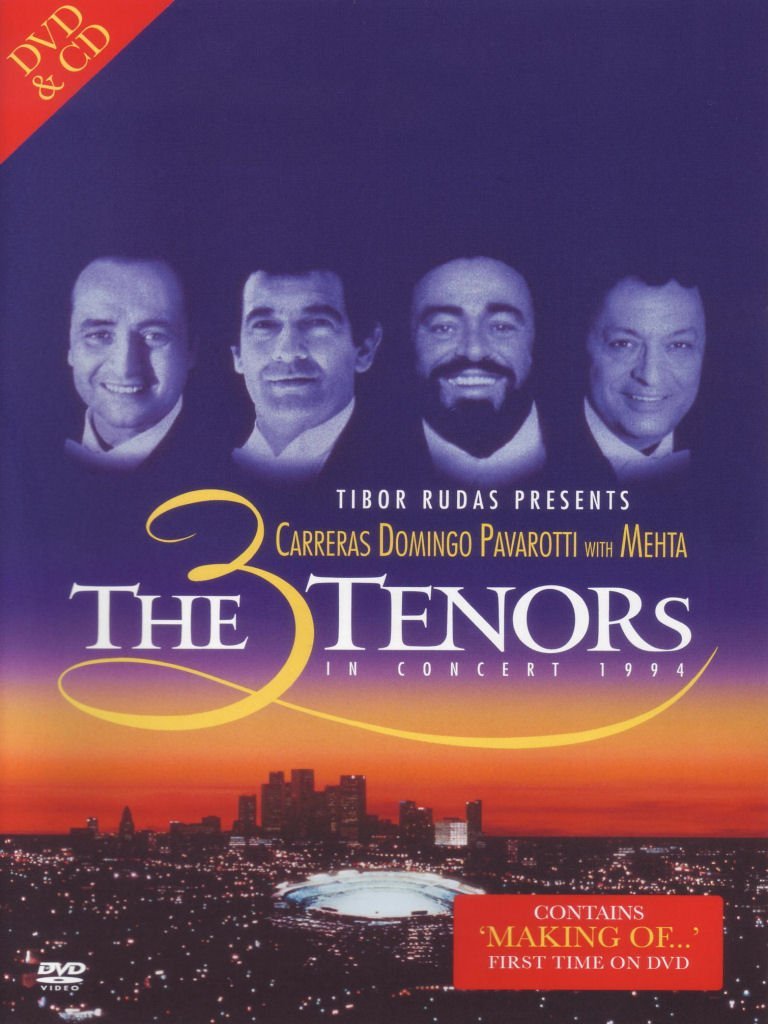 The 3 Tenors - In Concert 1994 | Jose Carreras, Luciano Pavarotti, Zubin Mehta