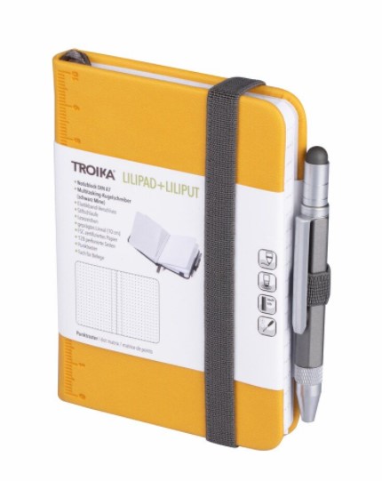 Carnet cu pix - Yellow | Troika - 3 | YEO