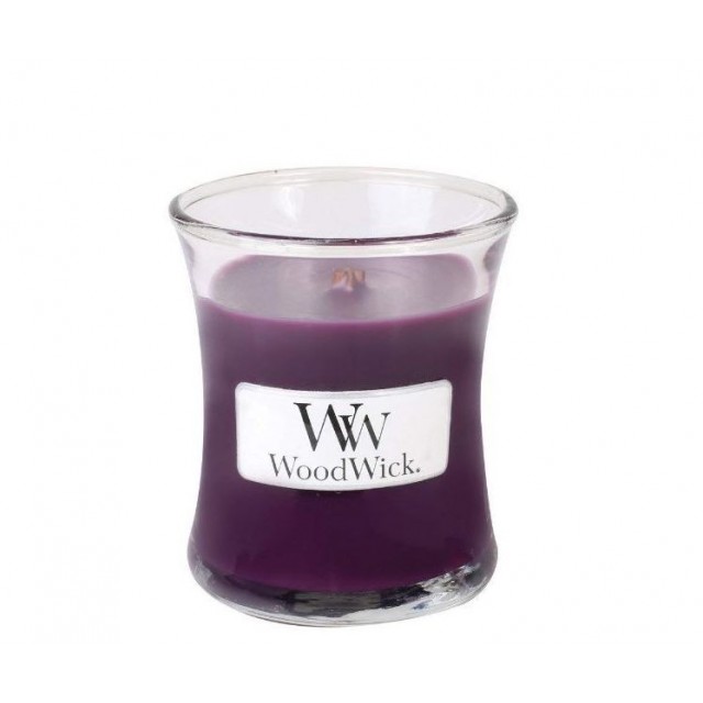 Lumanare parfumata - Spiced Blackberry, Mini Jar | WoodWick - 1 | YEO