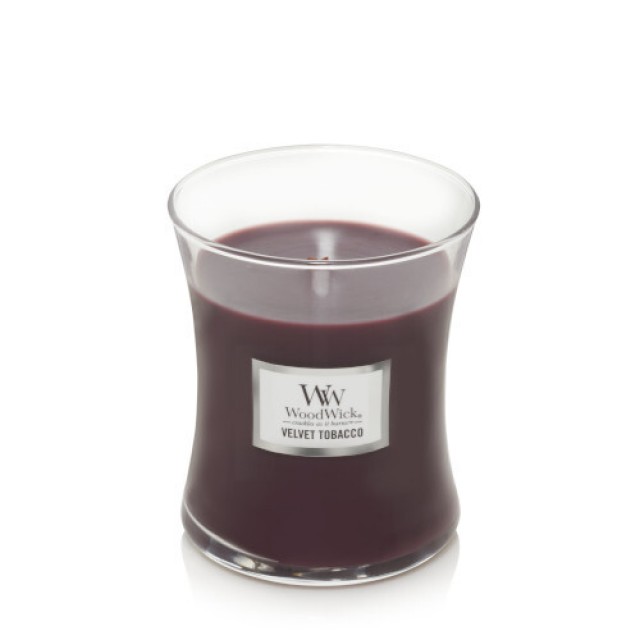 Lumanare parfumata - Velvet Tabacco, Mini Jar | WoodWick