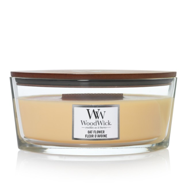 Lumanare parfumata - Oat Flower, Ellipse Jar | WoodWick