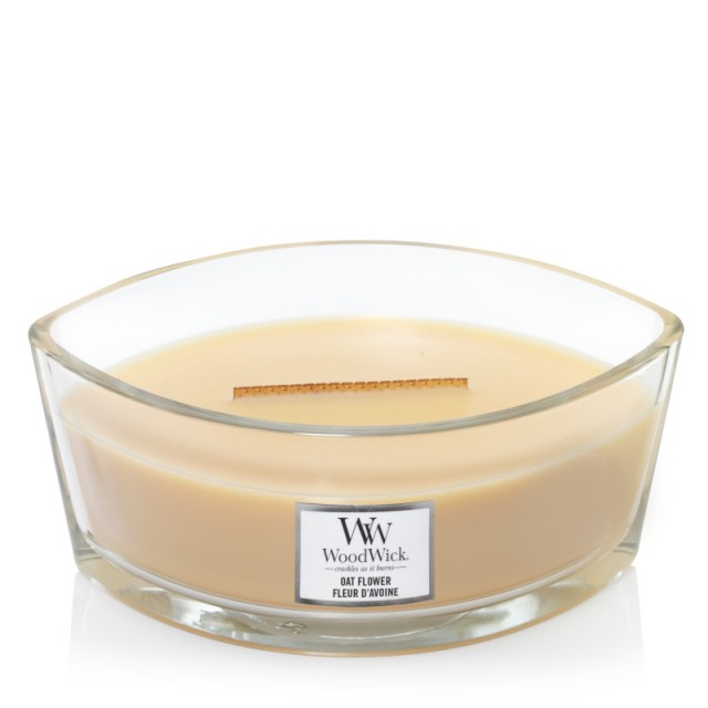 Lumanare parfumata - Oat Flower, Ellipse Jar | WoodWick - 1 | YEO