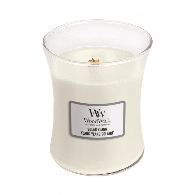 Lumanare parfumata - Solar Ylang, Medium Jar | WoodWick - 1 | YEO