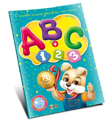 Marea carte de colorat – ABC + 1, 2, 3 | Inesa Tautu carturesti.ro Carte