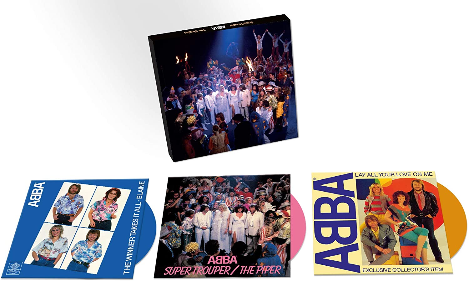 Super Trouper - The Singles (3 x Colored 7" Vinyl) | ABBA