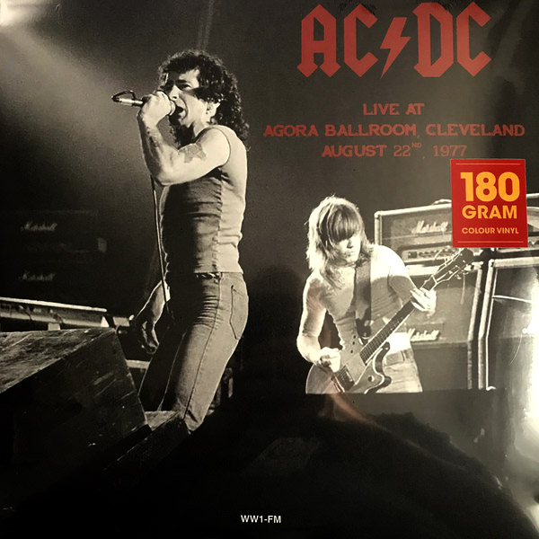 AC/DC – Live At Agora Ballroom, Cleveland, August 22nd, 1977 (Orange Vinyl) | AC/DC 1977 poza noua