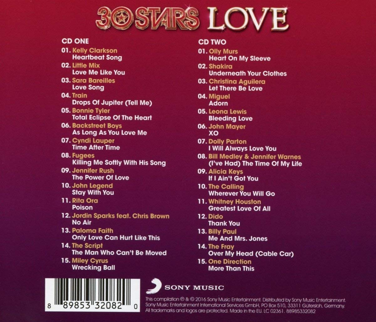 30 Stars: Love | Various Artists