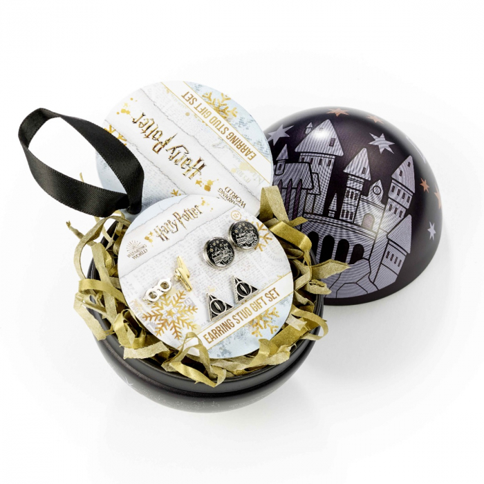 Glob - Harry Potter - Hogwarts Castle with Earring - Christmas | The Carat Shop - 2 | YEO