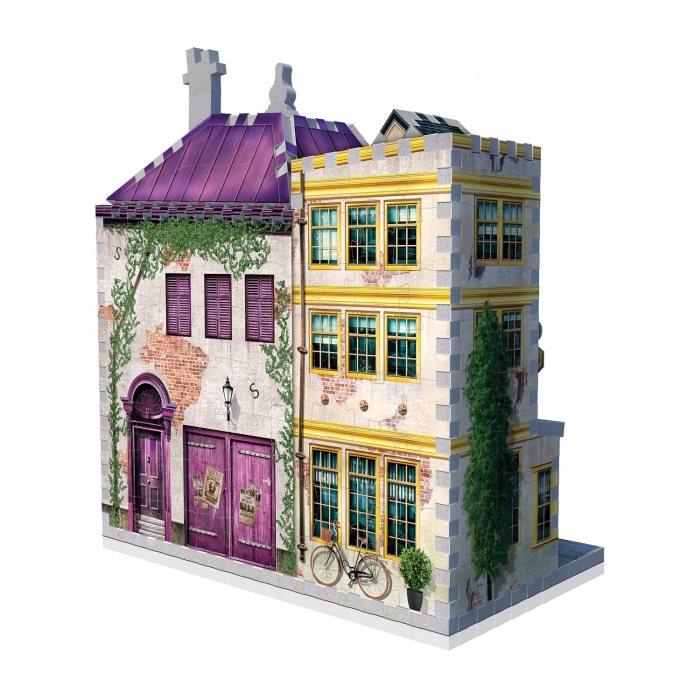 Puzzle 3D - Madam Malkin's and Florean Fortescue's Ice Cream | Wrebbit 3D - 6