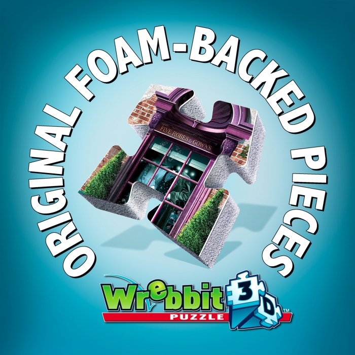 Puzzle 3D - Madam Malkin's and Florean Fortescue's Ice Cream | Wrebbit 3D - 1