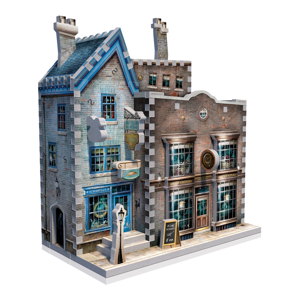 Puzzle 3D - Ollivander’s Wand Shop And Scribbulus | Wrebbit 3D - 8