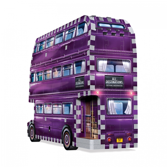 Puzzle 3D - The Knight Bus | Wrebbit 3D - 2