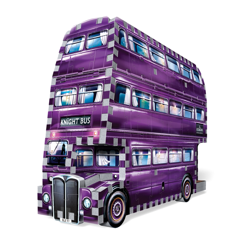 Puzzle 3D - The Knight Bus | Wrebbit 3D - 4
