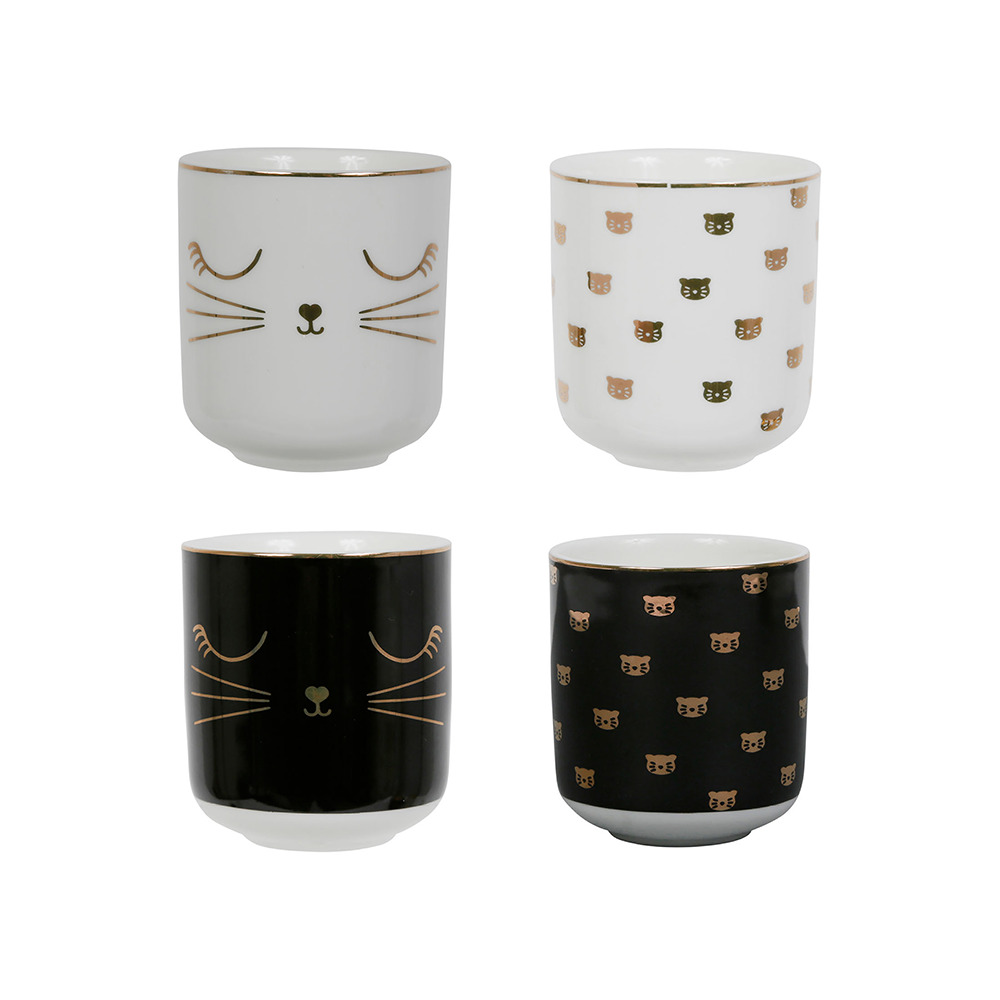 Set 4 cesti - Tumbler Gift Box Miaou | Sema Design