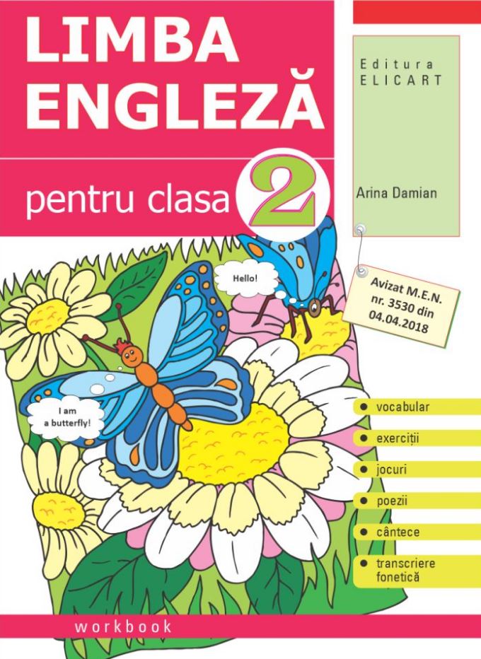 Limba engleza pentru clasa a II a | Arina Damian